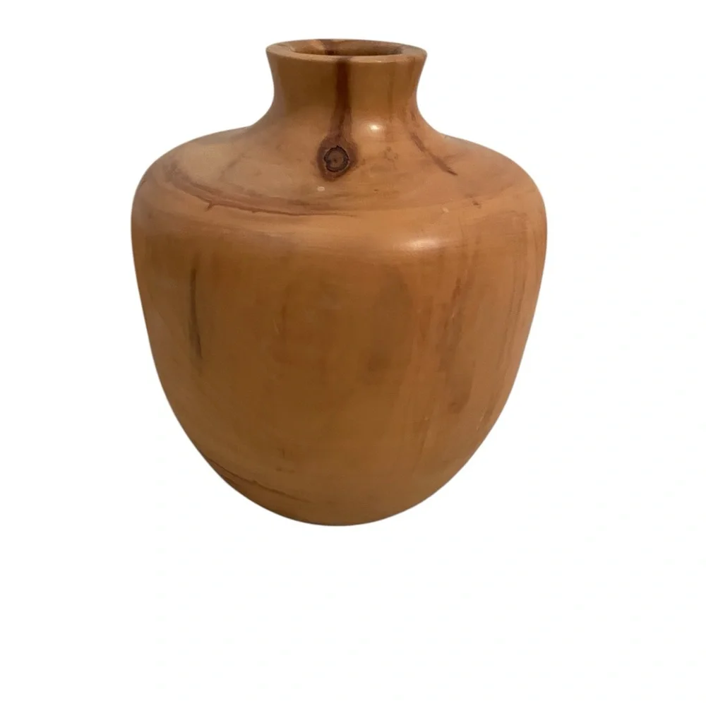 Vintage Colorado Aspen Elegant Wooden Vase